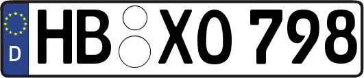 HB-XO798