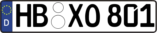HB-XO801