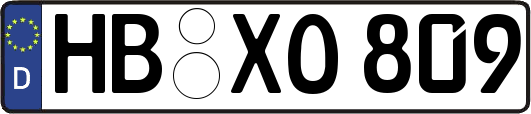 HB-XO809