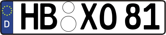 HB-XO81