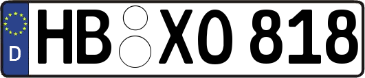 HB-XO818