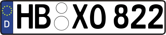 HB-XO822
