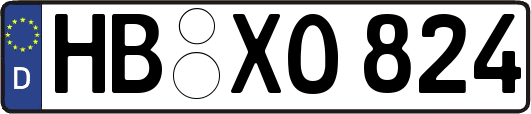 HB-XO824