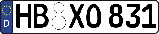 HB-XO831