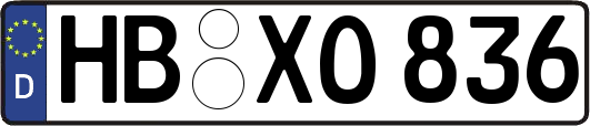 HB-XO836