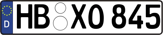HB-XO845