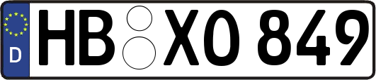 HB-XO849