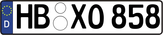 HB-XO858
