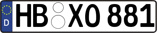 HB-XO881