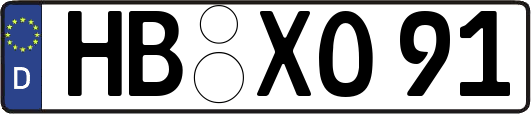 HB-XO91