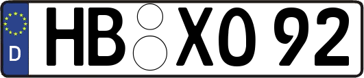 HB-XO92