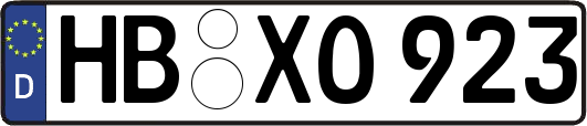 HB-XO923