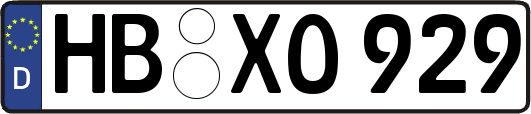 HB-XO929
