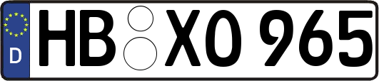 HB-XO965