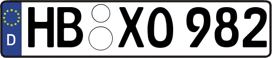 HB-XO982