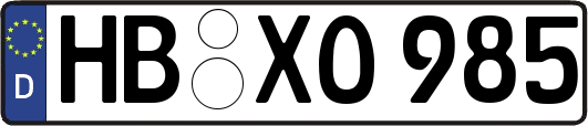 HB-XO985