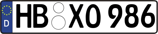 HB-XO986