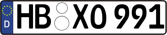 HB-XO991