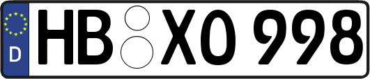 HB-XO998