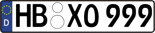 HB-XO999