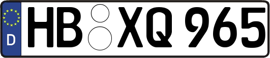 HB-XQ965
