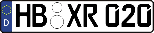 HB-XR020