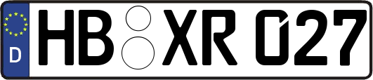 HB-XR027