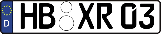 HB-XR03