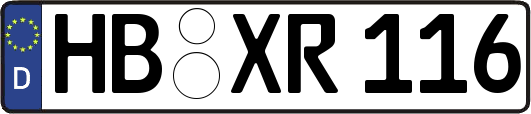 HB-XR116