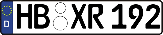 HB-XR192