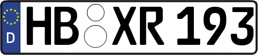 HB-XR193