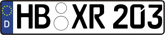 HB-XR203