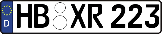 HB-XR223