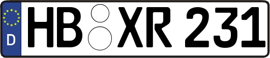 HB-XR231