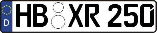 HB-XR250