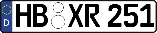 HB-XR251