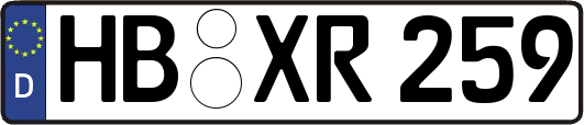HB-XR259