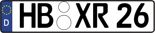HB-XR26