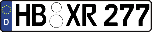 HB-XR277