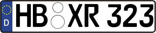 HB-XR323