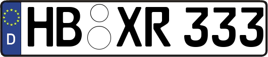 HB-XR333