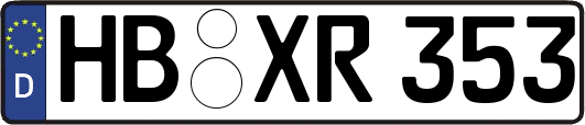HB-XR353