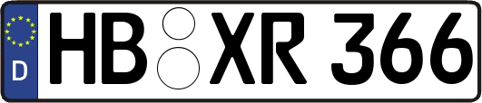 HB-XR366