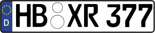 HB-XR377