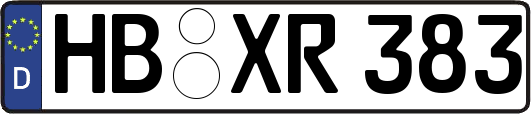 HB-XR383