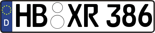 HB-XR386