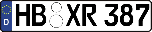 HB-XR387
