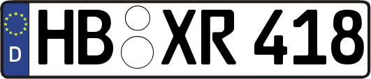 HB-XR418