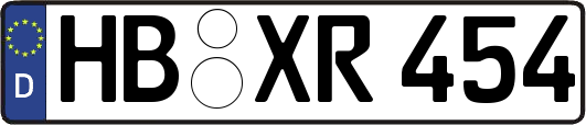 HB-XR454