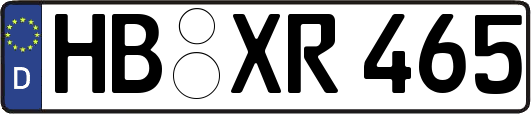 HB-XR465